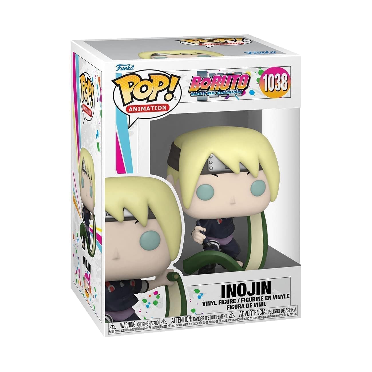 Pop Boruto Inojin Vinyl Figure Pop Boruto Inojin Vinyl Figure